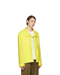 Kenzo Yellow Neon Windbreaker Jacket