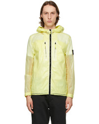 Stone Island Yellow Packable Lucido Tc Jacket