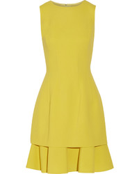 Yellow Wool Dress