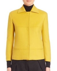 Yellow Wool Jacket