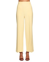 The Row Melip Wide Leg Stretch Wool Trousers