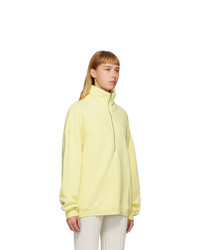 Simon Miller Yellow Rime Pullover Sweatshirt