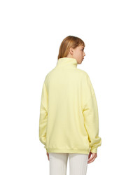 Simon Miller Yellow Rime Pullover Sweatshirt