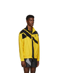 Reebok Classics Yellow And Black Vector Track Jacket