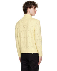 Ernest W. Baker Yellow Hearts Sweater