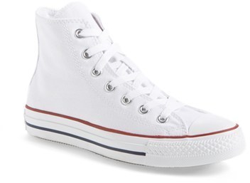 converse blancas altas