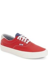 zapatillas rojas vans